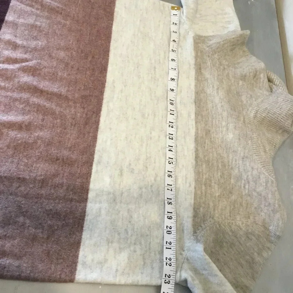 Reitmans Colorblock Turtleneck Pullover Sweater Sz XXL - Picture 4 of 11